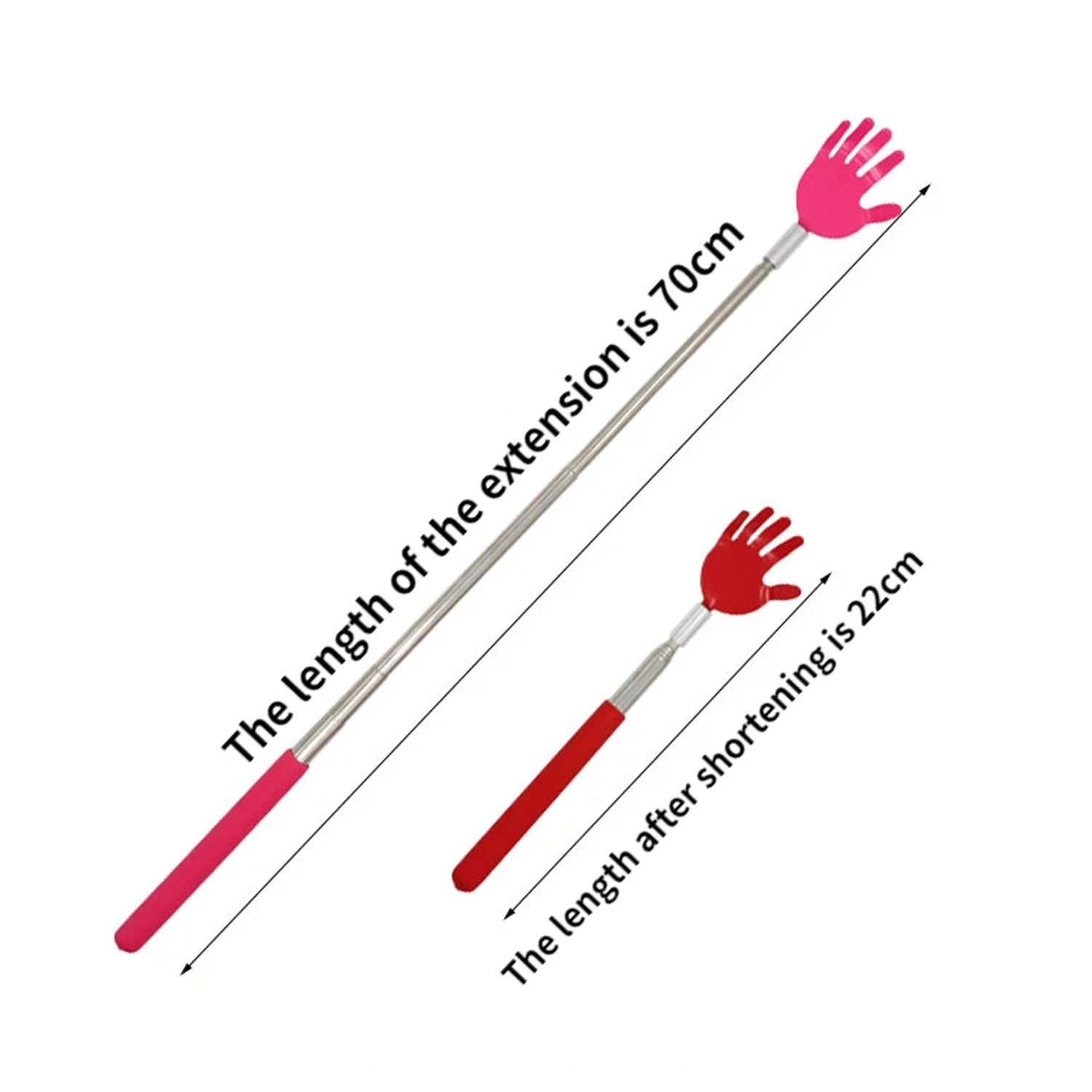 Claw Extendable Back Scratcher Stocking Stuffers for Men Adults, Christmas Gifts for Men Women Mom Dad Husband, White Elephant