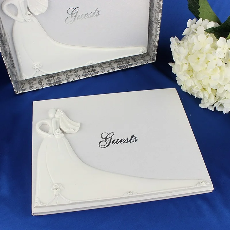 Bride Butterfly Sign-in Book Wedding Guest Signature Book Gift Book