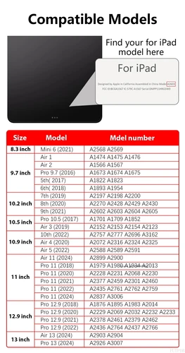 Imagen 2 del producto Funda para iPad Pro 11 12,9 13 2018-2024 Funda resistente a prueba de golpes iPad Air 4 Air5 10,9 ""10th 11th 2025 Funda + Funda con correa para el hombro