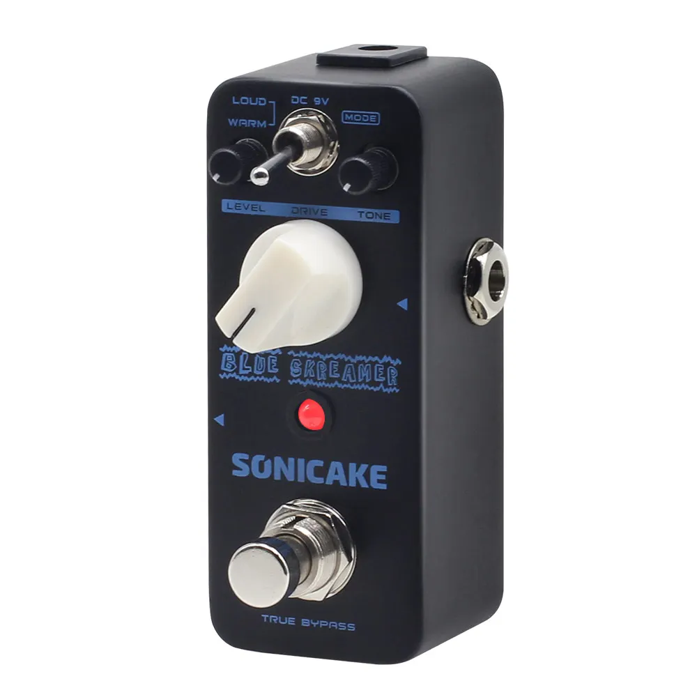 SONICAKE Analog/Digital Guitar Effect Pedal Blues overdrive/Chorus/Delay/Reverb/Distortion/Auto Wah/Digital Modulation//AB Box