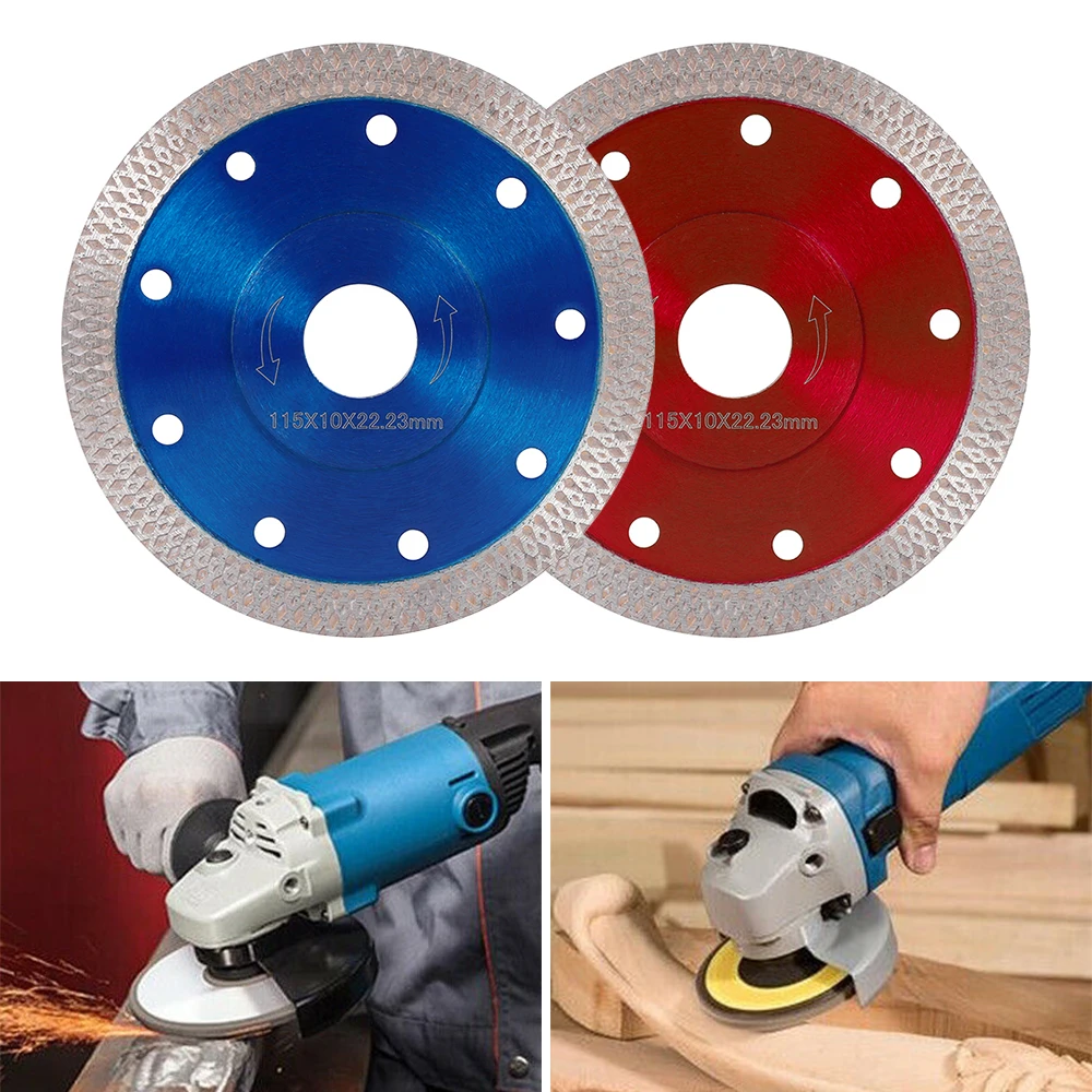 115mm /125mm Porcelain Tile Cutting Disc Diamond Disk Wheel Blade Drill Angle Saw Circular Cutting Disc Saw Blades Cutting Tools