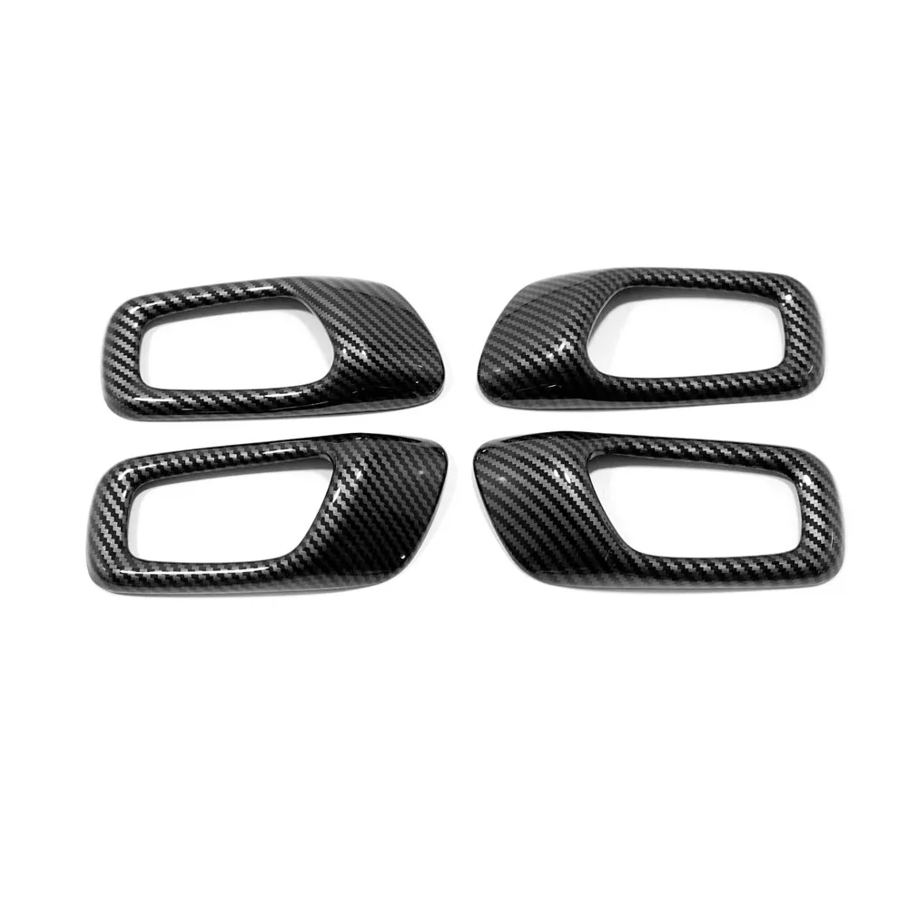 ABS Plastic Car Handrail Door Handle Bowl Covers Trim Auto Accessories Armrest 4PCS For Honda Civic 11th Gen 2022 2023 2024