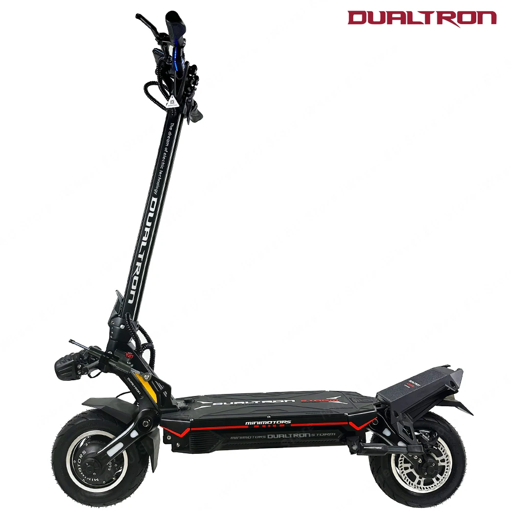 الأصلي Dulatron جديد العاصفة المحدودة 84 فولت 454Ah 2*2500 واط محرك مزدوج جديد EY4 عرض أعلى سرعة 100 كم/ساعة Dualtron سكوتر كهربائي