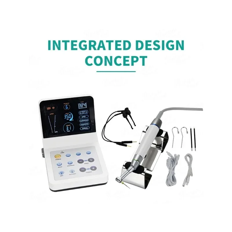 Rotating dental pulp instrument root canal motor and tooth tip locator