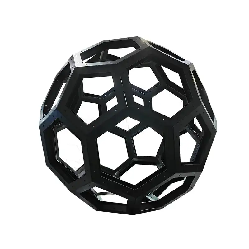 Football Shape LED Display Ball Stadium Sports Attractive Creative Customized Football Shape LED Display Screen for  Advertising