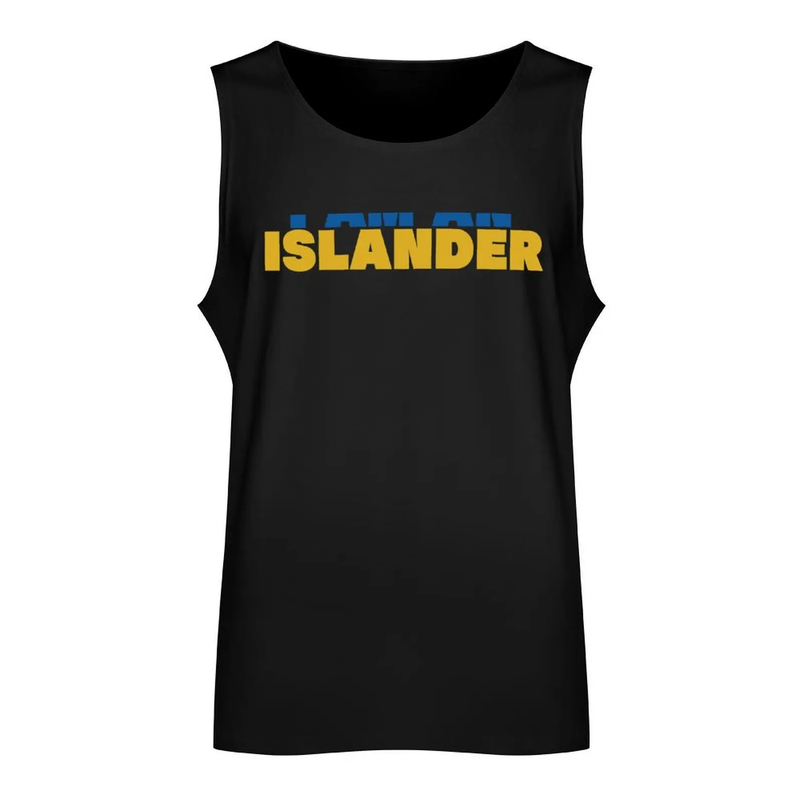 I Am An Islander Tank Top Men's summer clothes gym t-shirts man bodybuilding men clothes sleeveless vest men