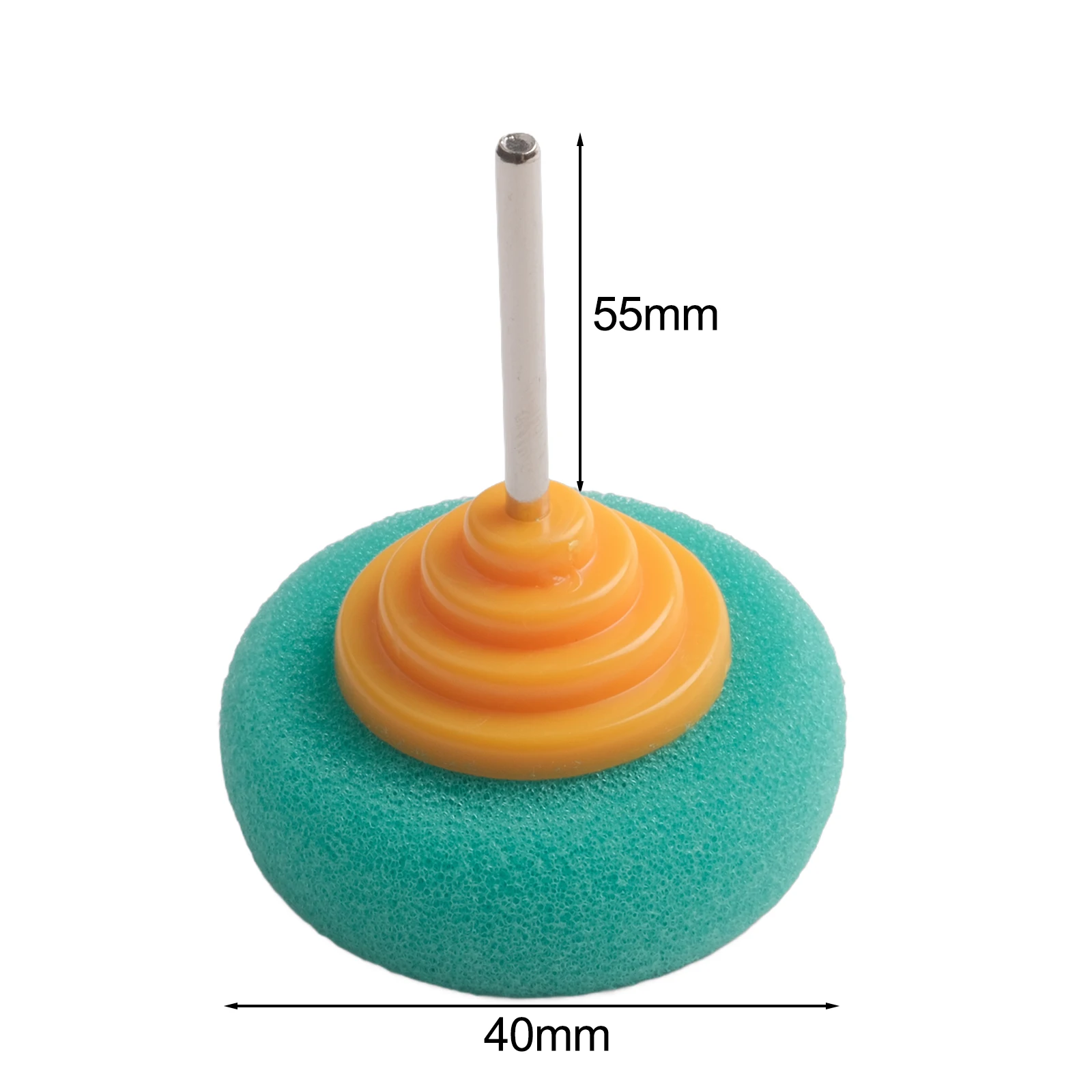 

40mm Mini Polishing Sponge Buffing Wheel Car Hub Steel Rim Burnishing 3mm Rod Car Sponge Polishing Grinding Head Power Tools