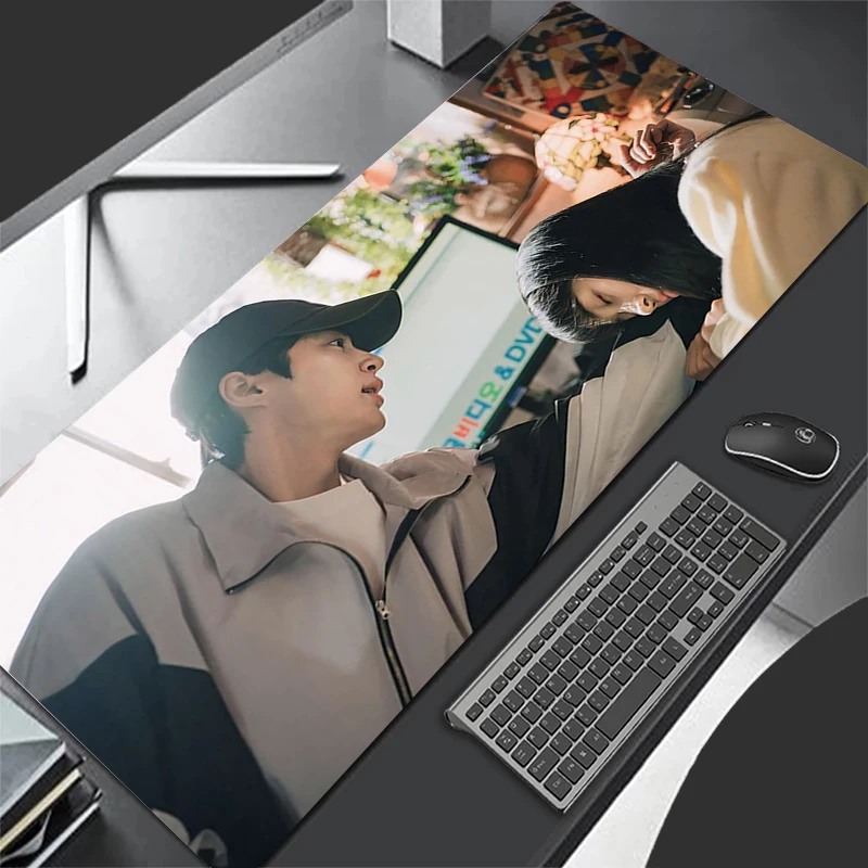 Korean Tv L-Lovelys R-Runner B-Byeon Mousepad HD Custom Woo-seok Table Mat Fashion Anti Slip Carpet Mouse Pad Gaming Office Pads