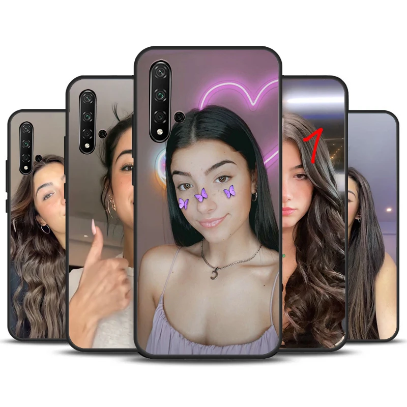 Charli Damelio Case For Huawei Nova Y90 Y91 Y60 Y61 Y70 10 9 SE 11 Pro 5T 11i 8i 3i P20 P40 P30 Lite Cover