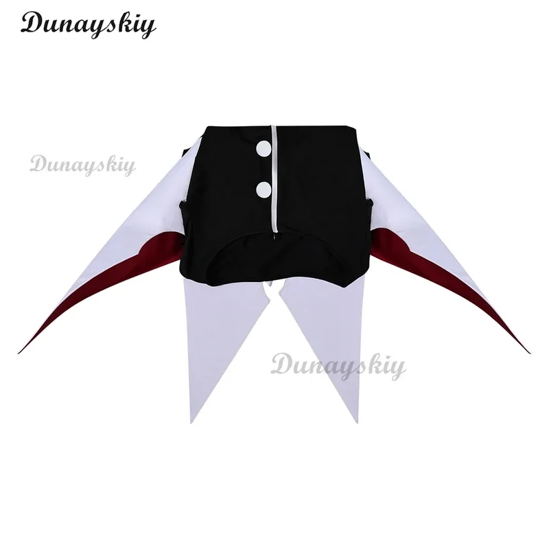 Anime Hazbin Cosplay Hotel Carmilla Carmine Costume Suit Uniform Dress Outfit Carnival Party Halloween Costume For Women