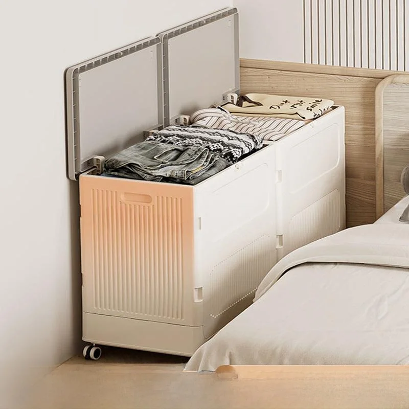 

Большой ящик для хранения одежды Capaci Haixing, органайзер с откидной крышкой, ящик для домашнего использования, контейнер для хранения, складная пластиковая коробка