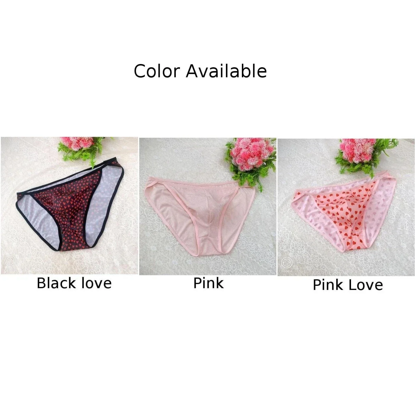 Fashion Men Sexy Ice Silk Print Swimwear Beachwear Bulge Pouch Briefs Bikini Smooth Low Rise Lingerie Underwear Underpants