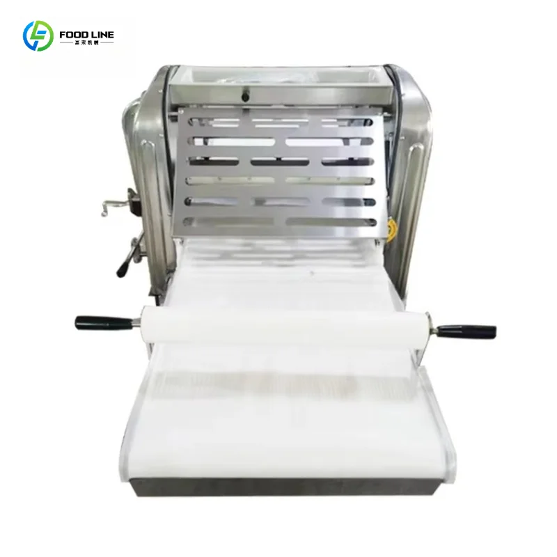 

Customized Automatic Electric Commercial Bread Dough Roll Puff Pastry Sheeter Croissant Dough Machine Factory Bread Making