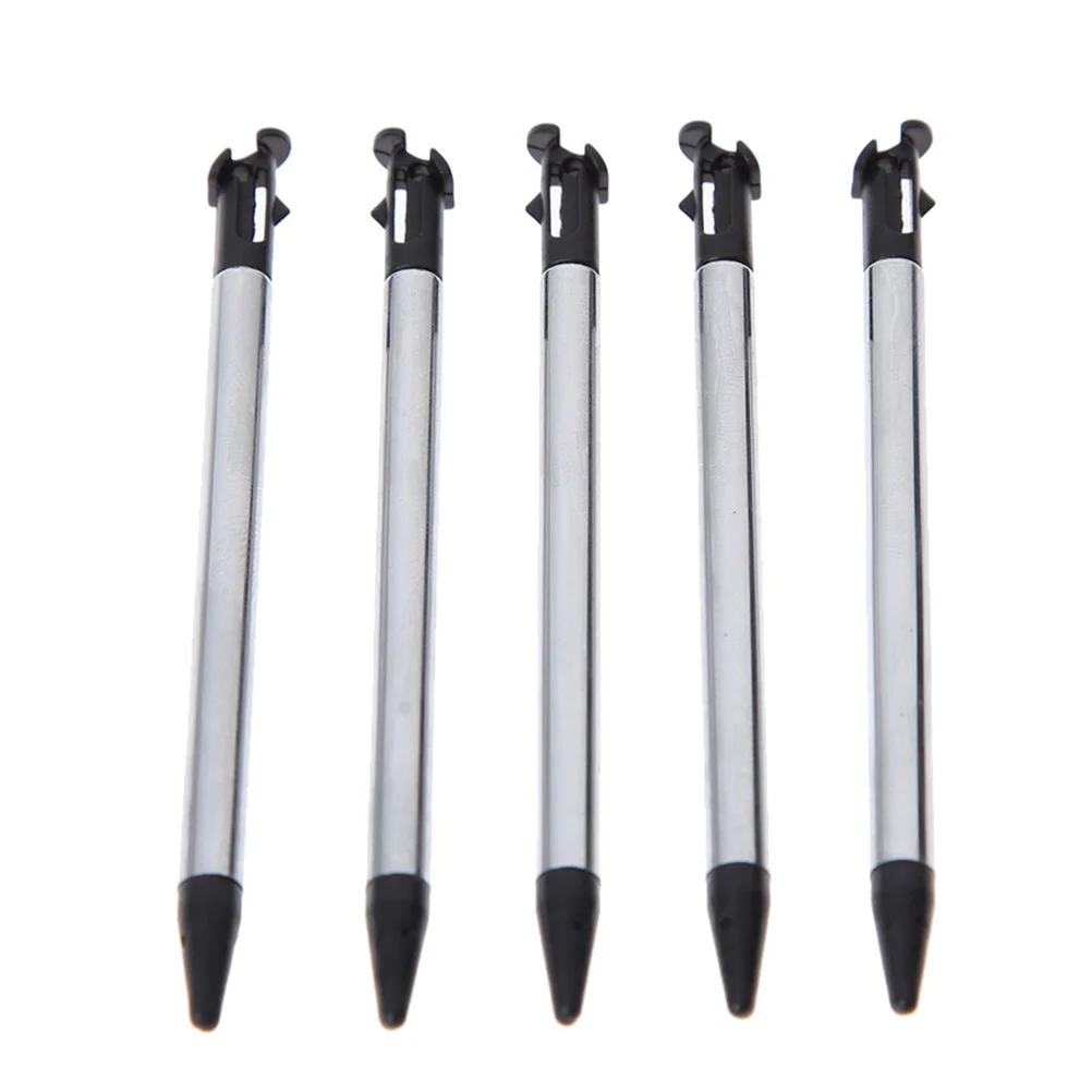 

5Pcs Metal Rubber Tip Stylus Pen Smooth Gliding Fine Point for Touch Screen Devices High Precision Drawing Writing