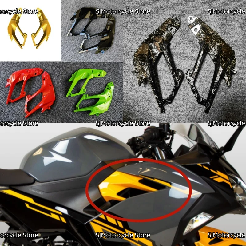 

Аксессуары для мотоциклов, бензобак, воздухозаборник, обтекатель, подходит для Kawasaki Ninja 400 Ninja 400 2018 2019 2020 2021 2022 2023 2024