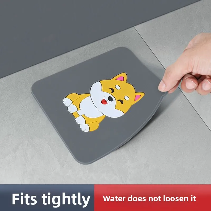 Anti Odor Insect Proof Silicone Floor Drain Seal Mat Sewer Pipe Stopper Cover For Home Bathroom Kitchen