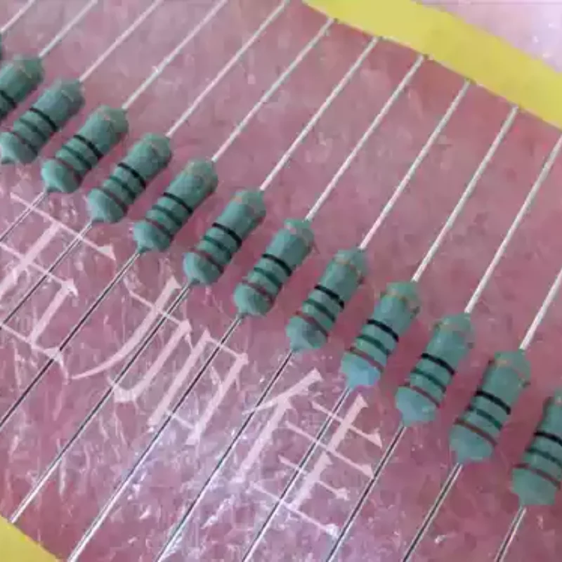 10-100 piezas KNP-50JR-52-15R 15R 1/2W 5% Resistor de película de carbono de Taiwán