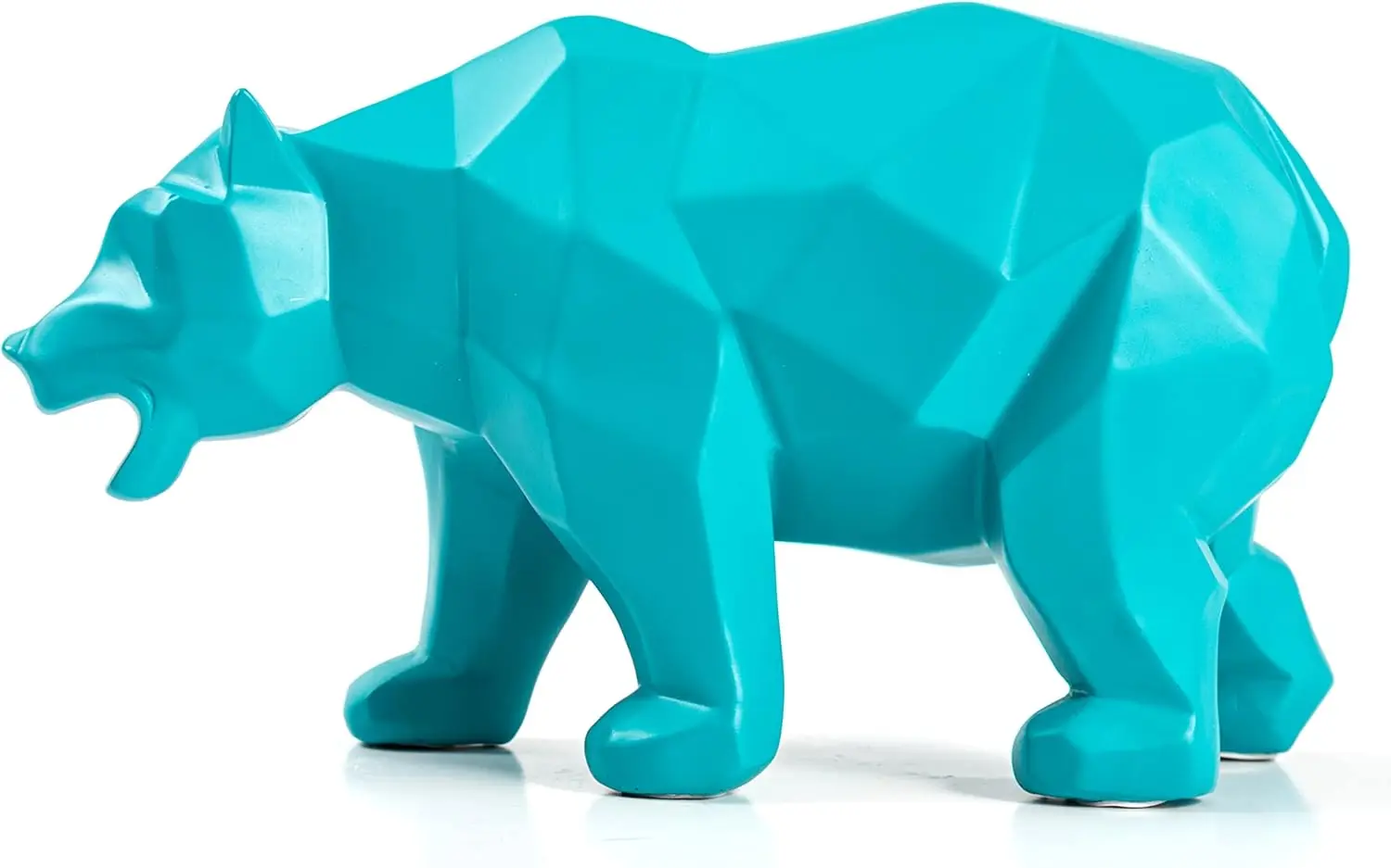 

Animal Statues Home Decor Bule Bear Statue For Living Room Table Decor,Modern Sculpture Gift For Living Room, Bedroom, Office