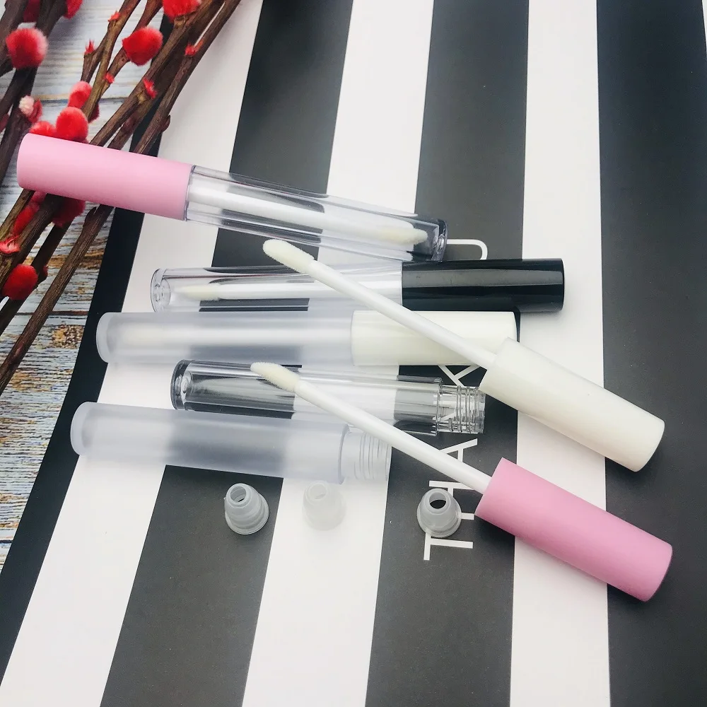 3 ml süße leere rosa Lipgloss-Röhre, DIY-Kunststoff-Behälter für flüssigen Lippenstift, Make-up-Tools für Frauen – Detail 4