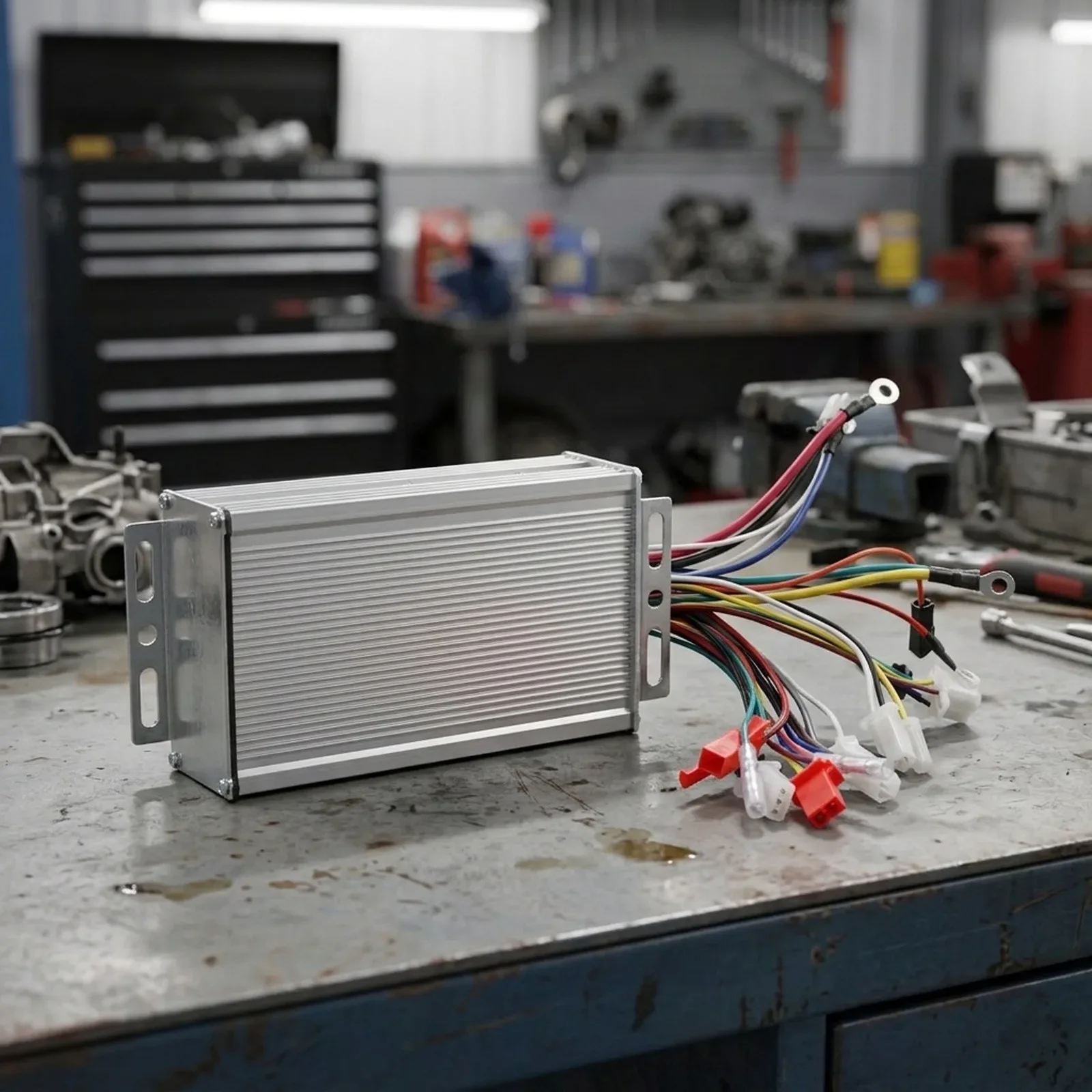 Electric Controller For Ebike Motor 48V 72V Dual Mode Drive 1000W 1500W Power Output With Splashproof And Aluminum Shell