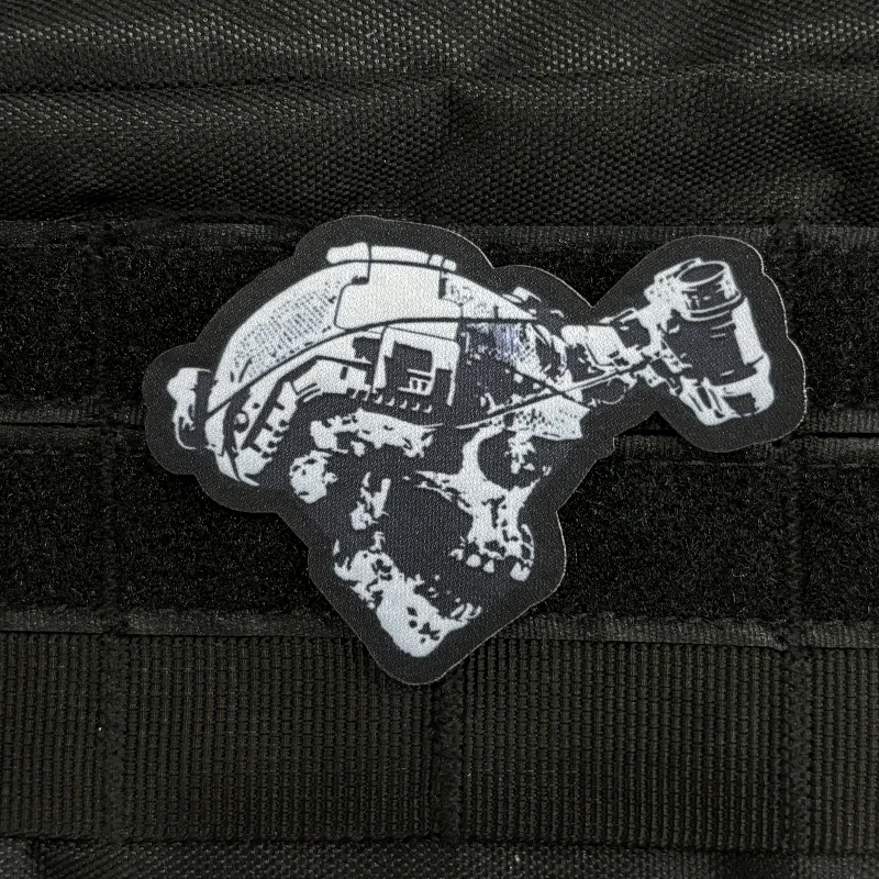 Gear and Beer NVG Skull Tactical Patch Skeleton Morale Badge Hook and Loop Printing Patches Military Armband Backpack Sticker