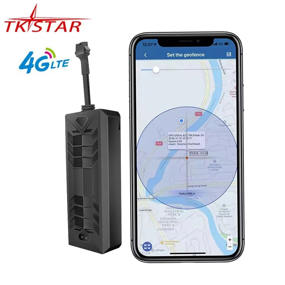 

GPS-трекер TKSTAR TK806 4G для автомобилей, GPRS-локатор с функцией удаленного отключения топлива/электричества, устройство для отслеживания в реальном времени, бесплатная платформа