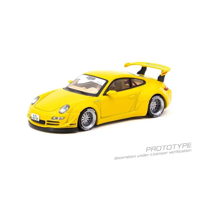 TW In Stock 1:64 RWB 997 NOTTING HILL Diecast Diorama Car Model Collection Miniature Toys Tarmac Works