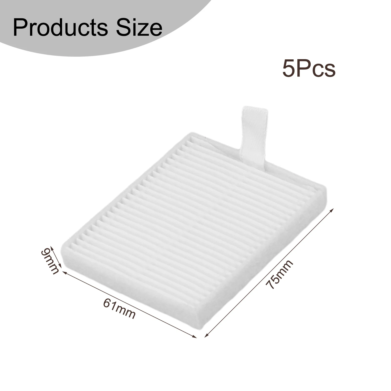 5 Pcs Filter Kit For Roomba For Combo For Essential Robot Vacuum Cleaner Parts Vacuum Cleaner Accessories Filter Screen