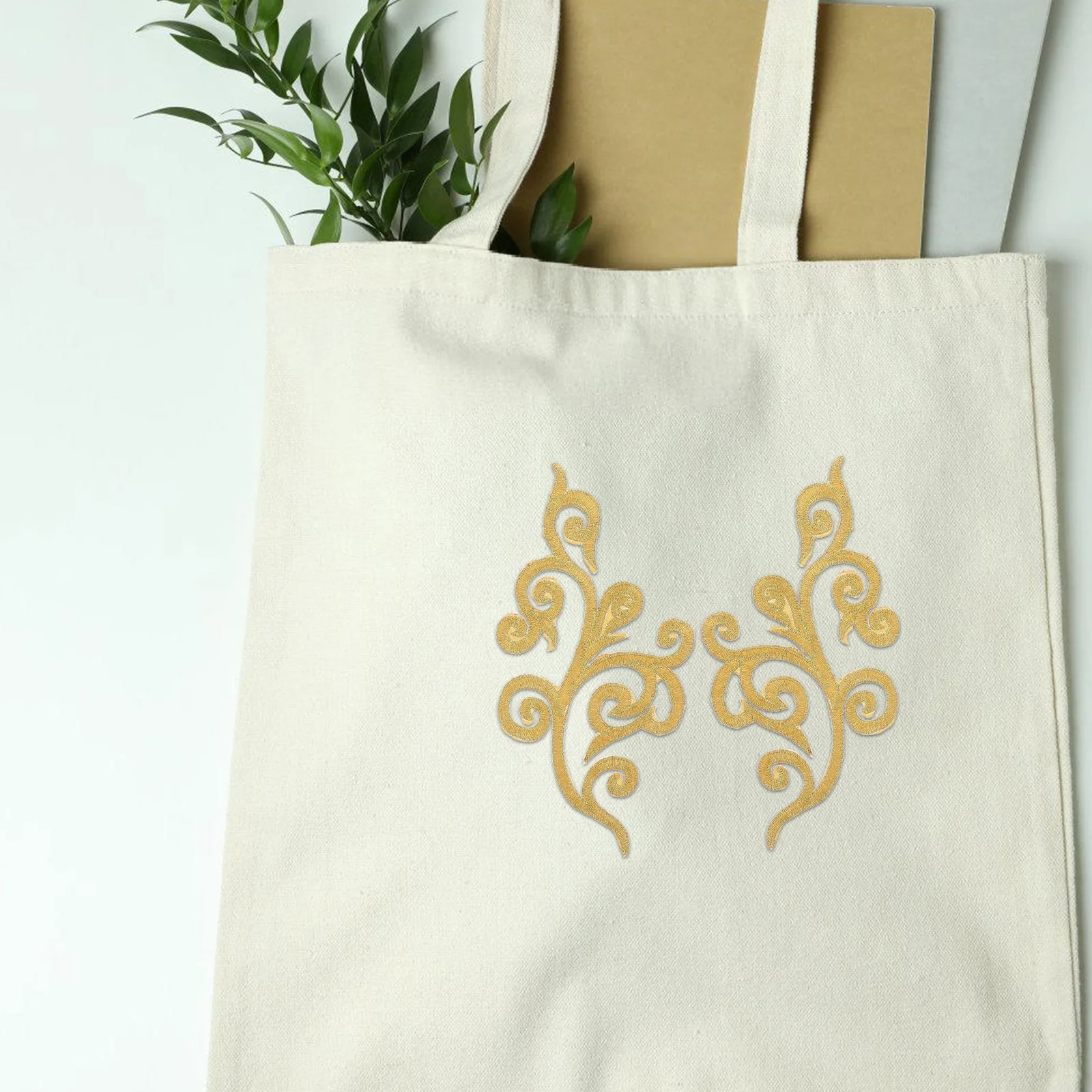 

10pcs Back Glue Leaf Applique Iron On Decorative Patches For Wedding Dress Costume Diy Crafts Lace Trim Sequin