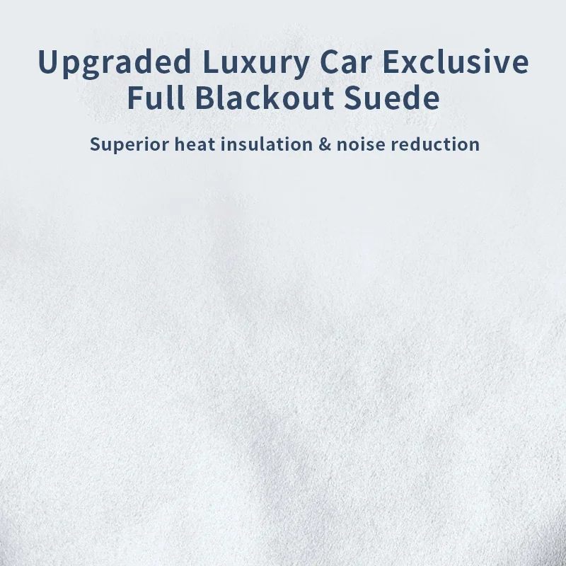 Applicable to Electrostatic Suede Sunshade for XPeng G6 Sunroof – Gray, UV Protection & Heat Insulation Sunshade