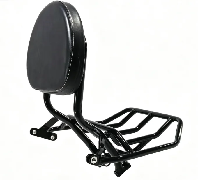 For K1600 K1600B 2018-2023 Motorcycle Rear Sissy Bar Cargo Rack Passenger Backrest With Luggage Rack, BMW K 1600 Accessories view 3