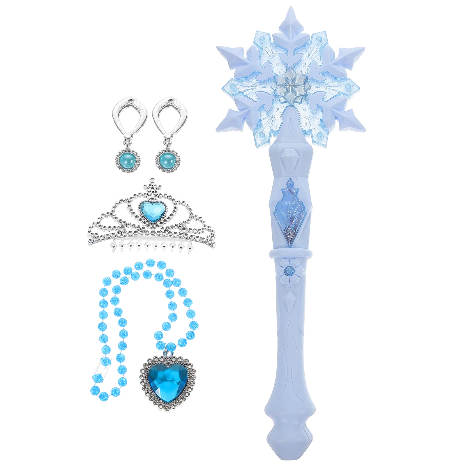 

Wand Snowflake Glitter Stick Night Glow Light Bar Flashing Fidget Kids Girls Costumes