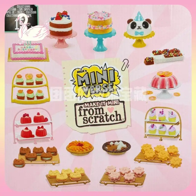

Original Miniverse Make It Mini From Scratch Series 1 Mini Collectibles Blind Ball Miniature Food Toys Ornament Girl Gift