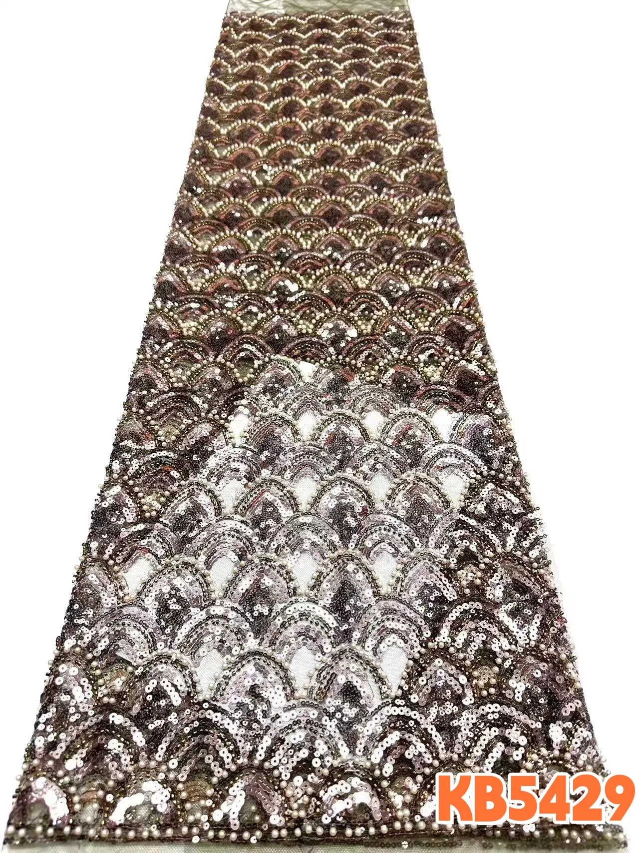 

Роскошная африканская ткань с бисером и пайетками, нигерийское французское сетчатое кружево с розовыми пайетками для вечерних платьев, шитье, KB5429
