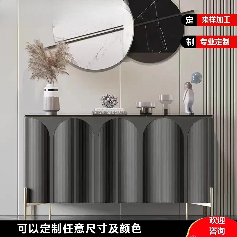 

Легкий роскошный шкаф для прихожей, простой шкаф для обуви, современный декоративный шкаф, стильный приставной шкаф