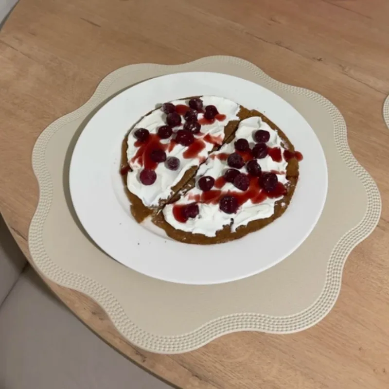 1/6/10 Stück runde, blumenförmige, cremefarbene Tischsets, luxuriöse Tischsets aus Kunstleder, geprägte Tischsets, geprägte Tischsets, Byd Nanav Lorenzo