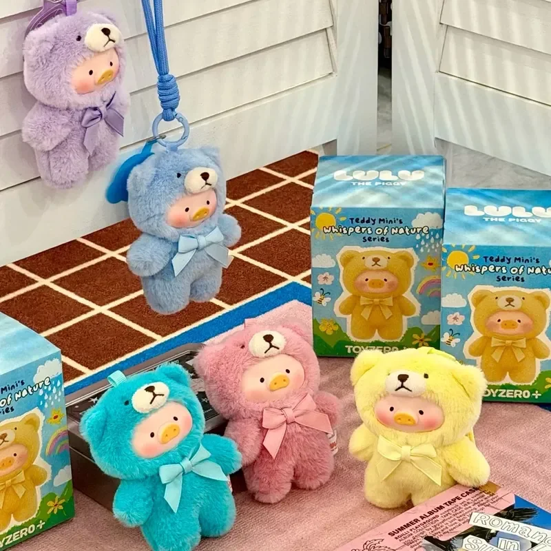 

The Lulu Piggy Teddy Mini Whispers Of Nature Series Blind Box Lulu Vinyl Plush Pendants Blindbox Keychain Doll Surprise Bag Toys
