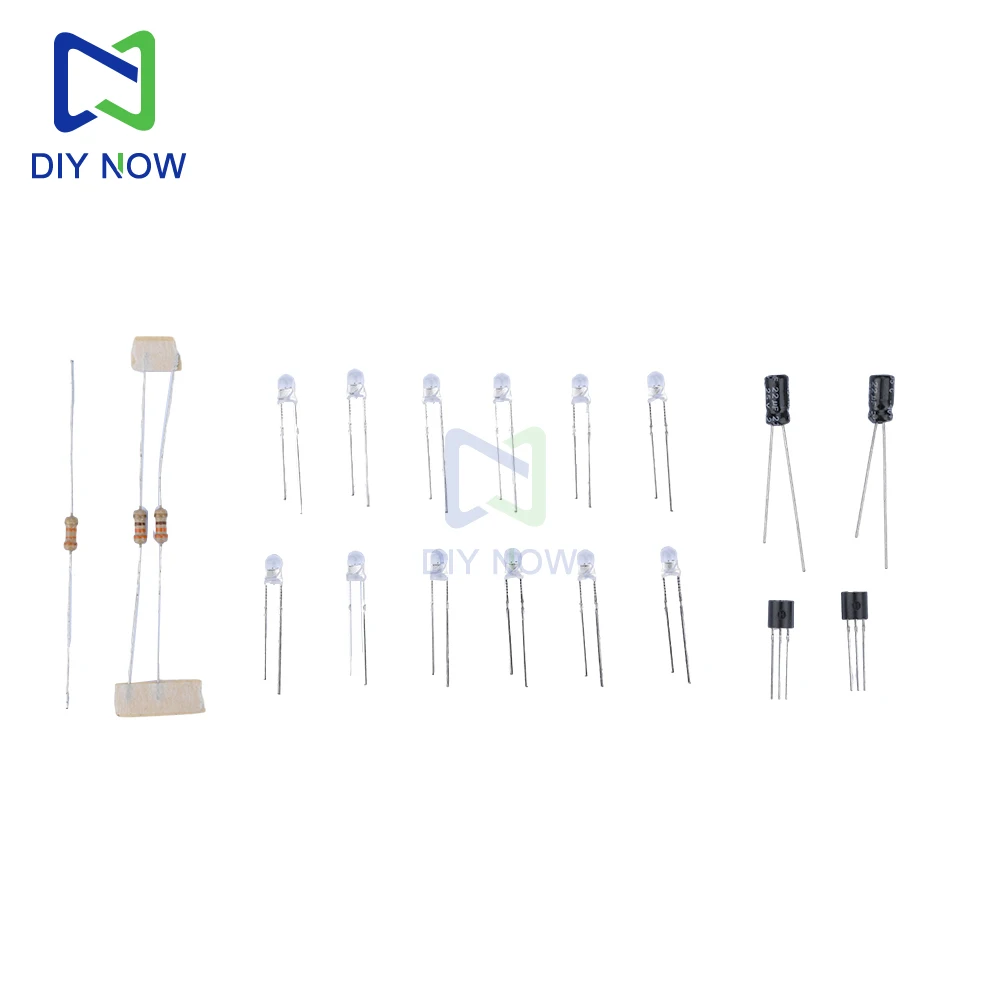 DIY 3D Christmas Tree Soldering Practice Electronic Science Assemble Kit Set Mini LED Flashing Christmas Tree DIY Kit DC 3V