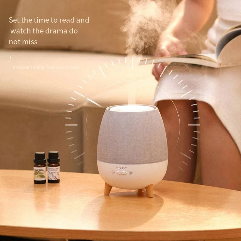 

Electric aromatherapy air humidifier diffuser 300ml purifier essential oil diffuser remote control ultrasonic spray with night l