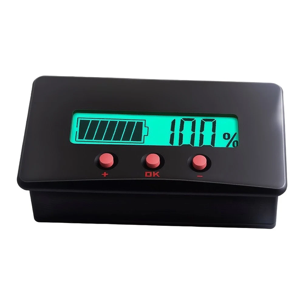 Solar Power Monitor Digital Coulomb Meter For Charging Cycle Tracking 1-Grade Precision Wide Working Voltage Range