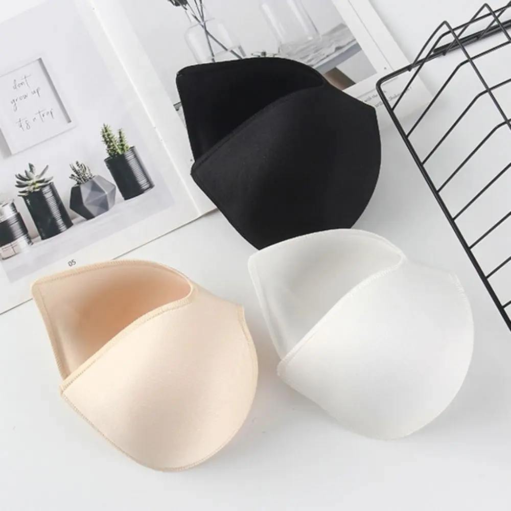 

Swimsuit Pads Bikini Pads Removable Soft Chest Cups Sponge Breast Insert Push Up Breast Pads Bra Pads Enhancer Chest Cups