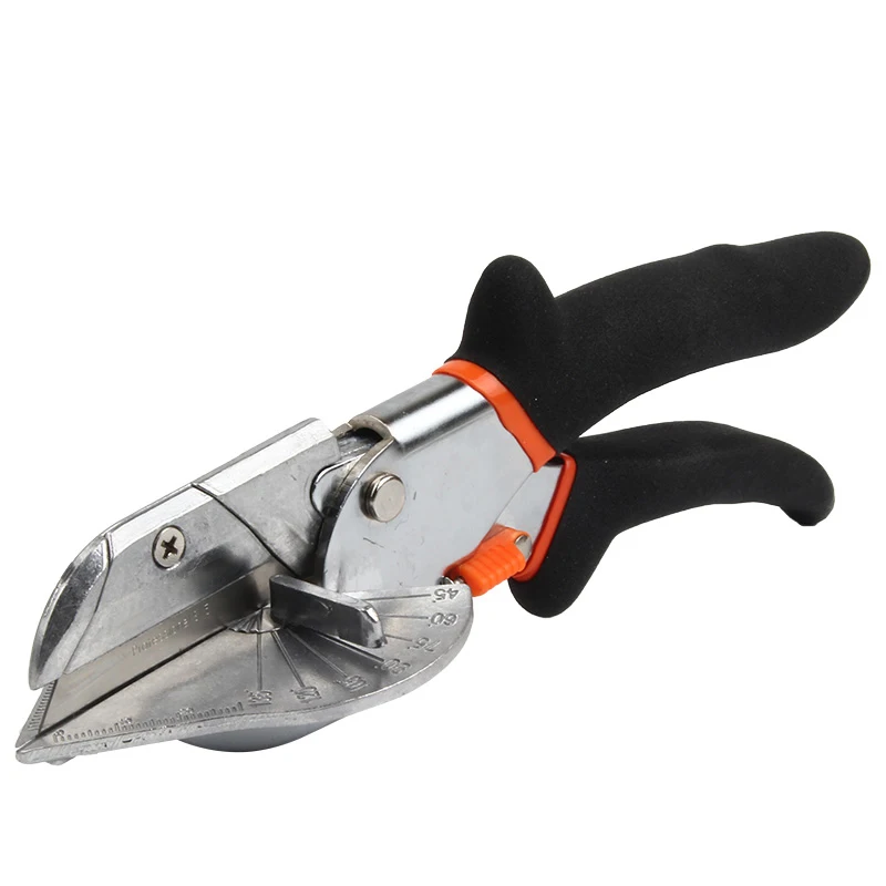 45-135 Degree Multi Angle Miter Shear With 20 Replacement Blades Hand Tools For PVC PE Soft Wood Plastic Duct Cutter