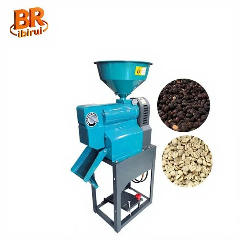 Rubber Decorticator Machine Industrial Hemp Removing Huller Shelling Dehuller Dry Motor Husking Seed Coffee Thresher