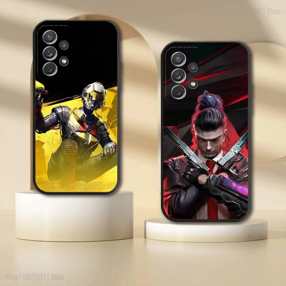 

B-Blood-Game S-Strike Phone Case For Samsung S 25,24,23,22,30,21,10,9,Ultra,Plus,Lite,FE,4,5G Black Soft Case