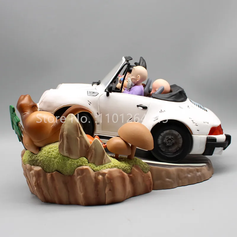 17cm Dragon Ball Db Master Roshi Master And Disciple Three People Driving Around 2.0 Carrier Series Gk Hand Model Model Anime