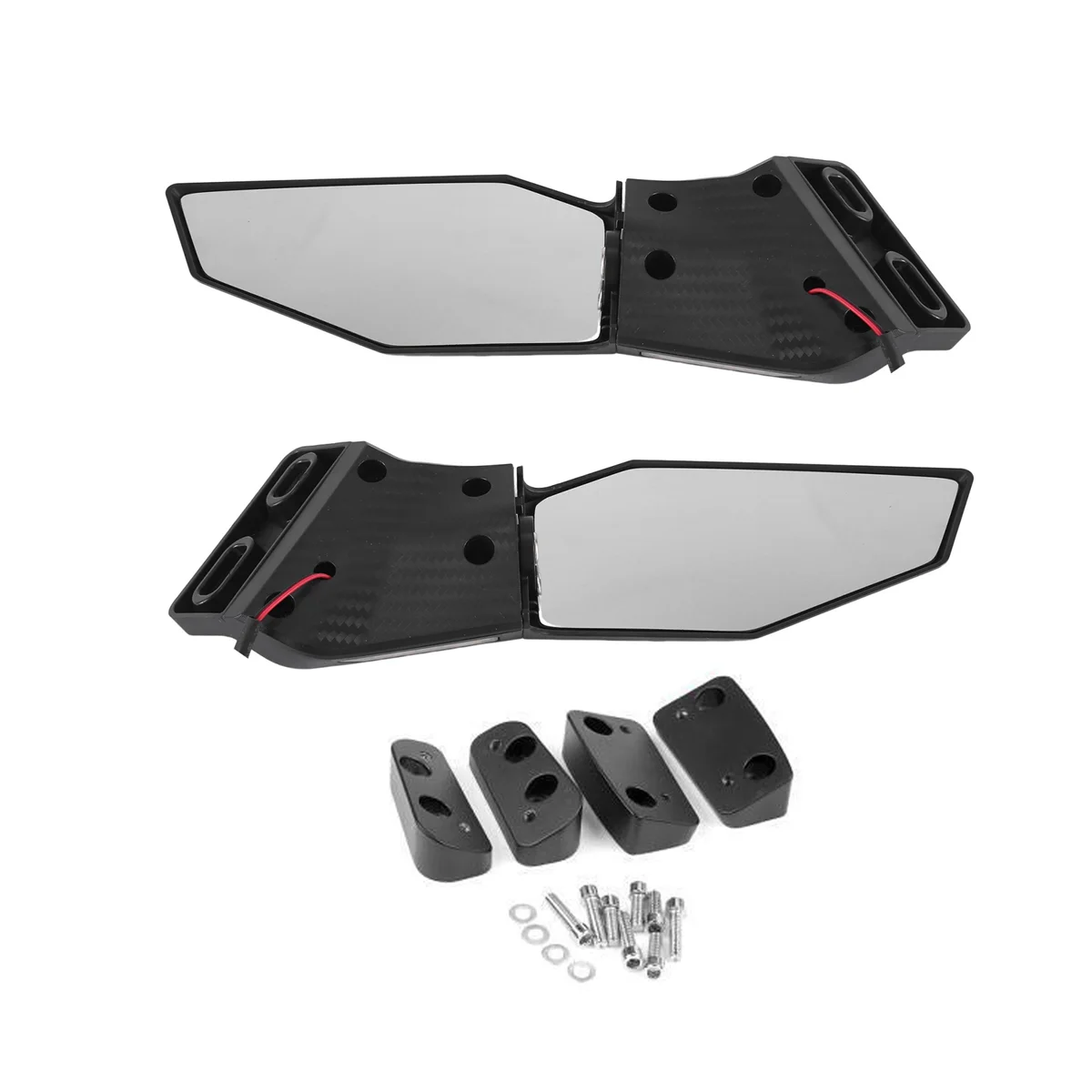 

AD05-Motorcycle Rearview Side Mirror Amber Light for KAWASAKI NINJA ZX6R ZX10R ZX12R