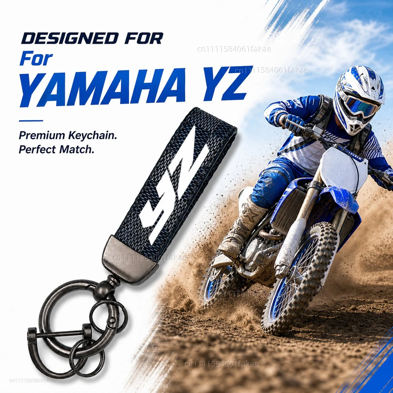 

For YAMAHA YZ 125 250F 250FX 450F 450FX 250 450 F FX Motorcycle Keychain Custom Logo Gift for Rider Men Women
