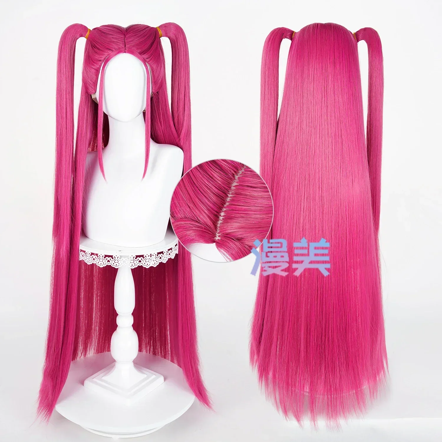 Halloween  2025 New Rumi Mira Zoey Cosplay Wig KPOP Demon Hunters Cosplay KPOP Huntrix Women Rumi Cosplay 120cm Long Hair Nails