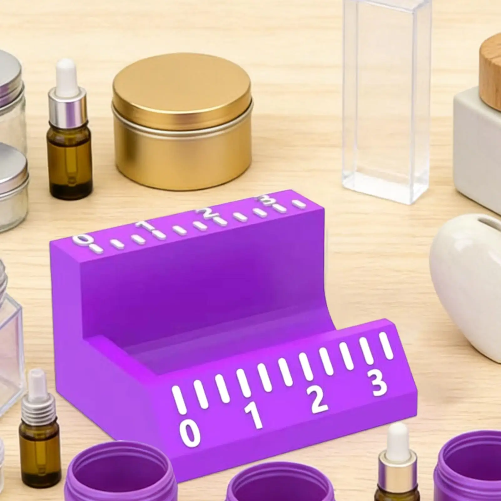 3ml/10ml Fläschchen-Etikettenapplikator, einfache Ausrichtung, zeitsparendes Aufkleber-Ausrichtungswerkzeug, effiziente Anwendung, wiederverwendbare Etikettierungswerkzeuge – Detail 3