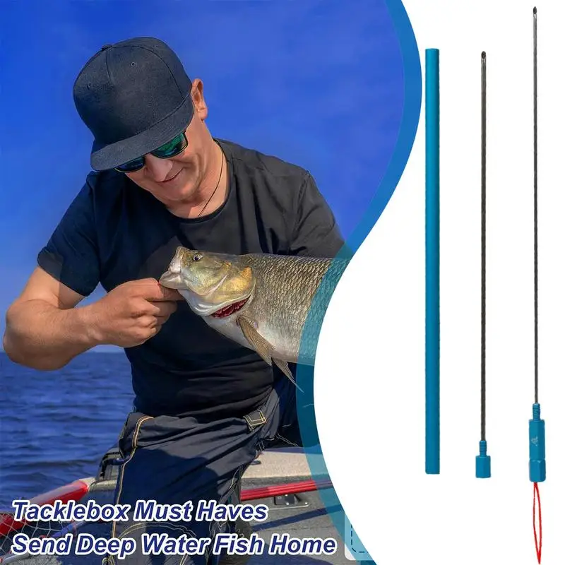 Fish Venting Tool Venting Tool For Fish Stainless Steel Portable Fishing Tackle Portable Gear Tools For Saltwater Fishing Deep